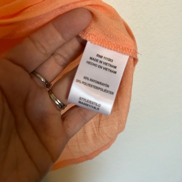 NWT Lily Star Large Sherbet Button Down Front Twist - Picture 6 of 8